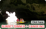 Sunset Dinner and Canoeing