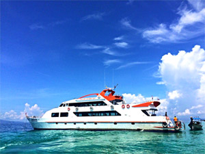 Luxury Boat to PP Bamboo Island