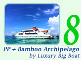 Luxury Boat to PP Maya Bamboo Island