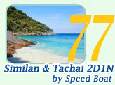 Similan and Tachai 2Days 1Night by Speed Boat