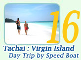 Tachai Virgin Island Day Trip by Speed Boat