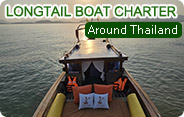 Longtail Boat Charter Around Thailand