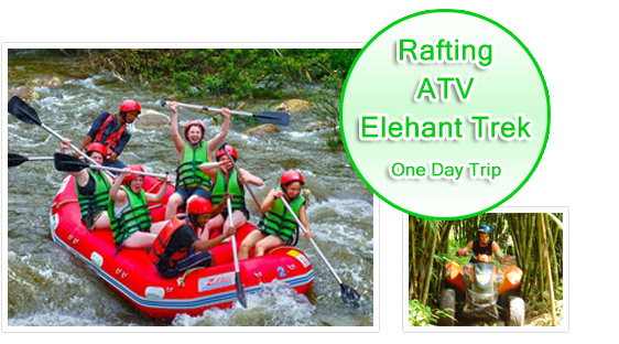 Rafting + ATV + Elephant Trekking