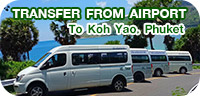 Transfer from Airport to Koh Yao