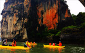 Sunset at Phang Nga Bay