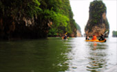 Sunset at Phang Nga Bay