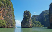 Sunset at Phang Nga Bay