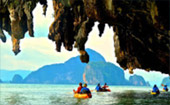 Sunset at Phang Nga Bay