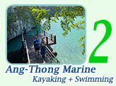 Angthong Marine Kayaking and Swimming