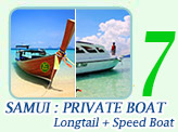 Samui Private Boat Longtail and Speed Boat