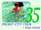 Phuket city tour + Khai island