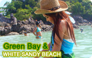 Green Bay & White Sandy Beach