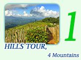 Hills Tour, 4 Mountains