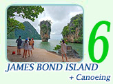 Jamesbond Island Canoeing