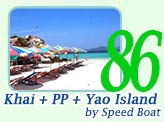 Khai and PP and Yao Island by Speed Boat