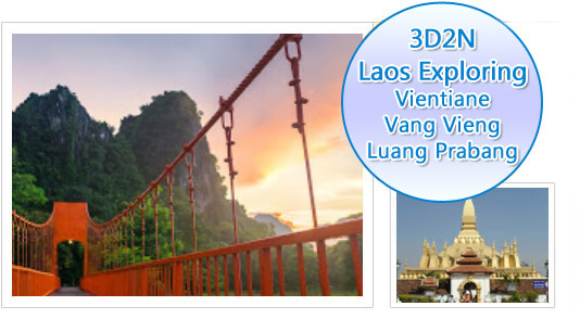 Laos Exploring(3 Days 2 Nights)