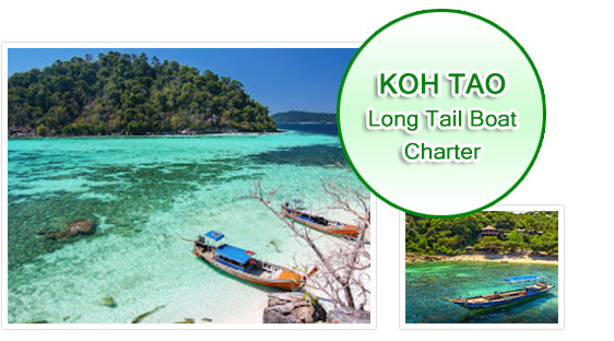 Longtail boat charter - Koh Tao.
