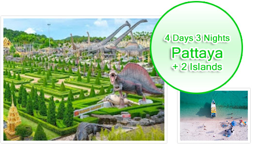 4 Days 3 Nights: Pattaya Two Islands